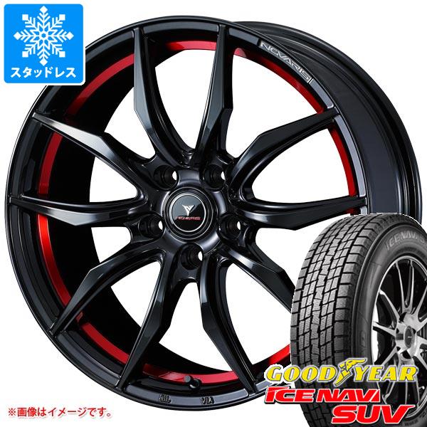 スタッドレスタイヤ グッドイヤー アイスナビ SUV 215/60R17 96Q ノヴァリス ローグ VF 7.0-17