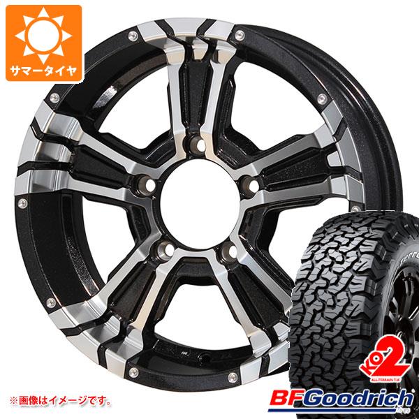 5本セット ジムニー JB64W用 サマータイヤ BFグッドリッチ オールテレーンT/A KO2 LT225/75R16 115/112S ホワイトレター ナイトロパワー クロスクロウ 5.5 16 :npcc5j 19592 s861004zk 5:タイヤマックス