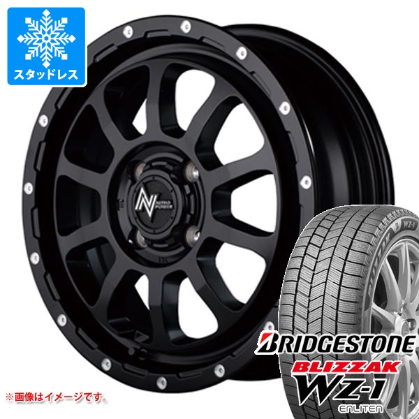 ブリザック - スズキ ハスラー用 スタッドレス ブリヂストン WZ-1 165/70R14 81Q ナイトロパワー M10 パーシング タイヤ、ホイール-車、バイク、自転車-自動車