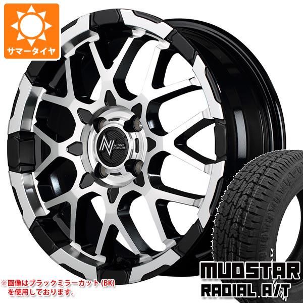 ライズ用 サマータイヤ マッドスター ラジアル A/T 215/65R16C 109/107L ホワイトレター ナイトロパワー M28 バレット 6.0-16