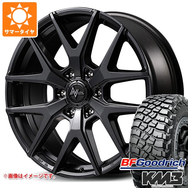サマータイヤ 265/65R17 120/117Q BFグッドリッチ マッドテレーンT/A KM3 ナイトロパワー M62 トマホーク 8.0-17
