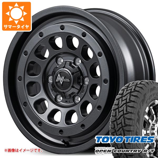 OPEN COUNTRY - 5本仕かける スズキ ジムニーシエラ JB74W用 炎節タイア トゥーヨー 明けひろげカントリー R/T 235/70R16 106Q 白いこと水茎の跡 ナイトロパワー R12 ハウザー 6.0-16