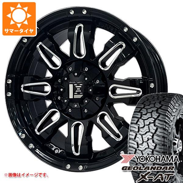 FJクルーザー 10系用 サマータイヤ ヨコハマ X AT G016 LT265/70R17 121/118Q ブラックレター オフビート レクセル バレーノ オフロードスタイル 8.0 17 :obbalano 33341 t801004yt:タイヤマックス