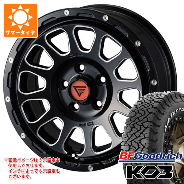 エクリプスクロス GK系用 2026年製 サマータイヤ BFグッドリッチ オールテレーンT/A KO3 LT215/70R16 100/97S ホワイトレター デルタフォース オーバル 7.0-16
