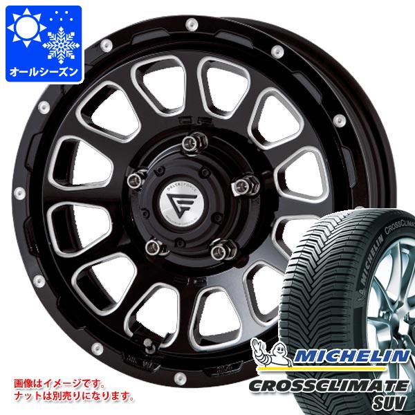 スズキ ジムニーノマド JC74W用 オールシーズンタイヤ ミシュラン クロスクライメート SUV 215/70R16 100H デルタフォース オーバル 6.0-16
