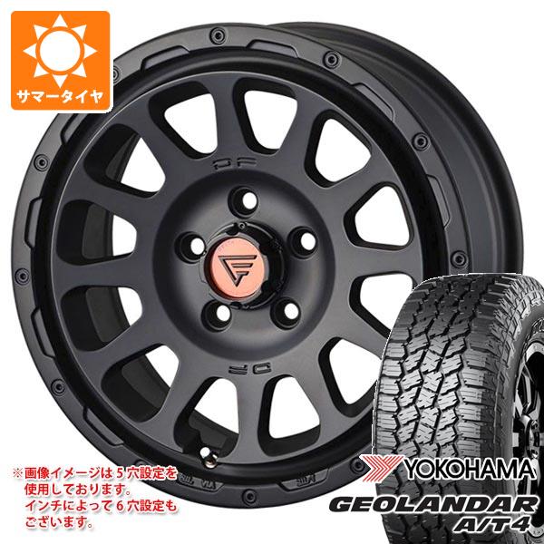 サマータイヤ 225/65R17 107/103S ヨコハマ ジオランダー A/T4 G018 ブラックレター デルタフォース オーバル 7.0-17