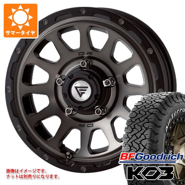 5本セット スズキ ジムニーノマド JC74W用 サマータイヤ BFグッドリッチ オールテレーンT/A KO3 LT215/70R16 ホワイトレター デルタフォース オーバル 6.0-16