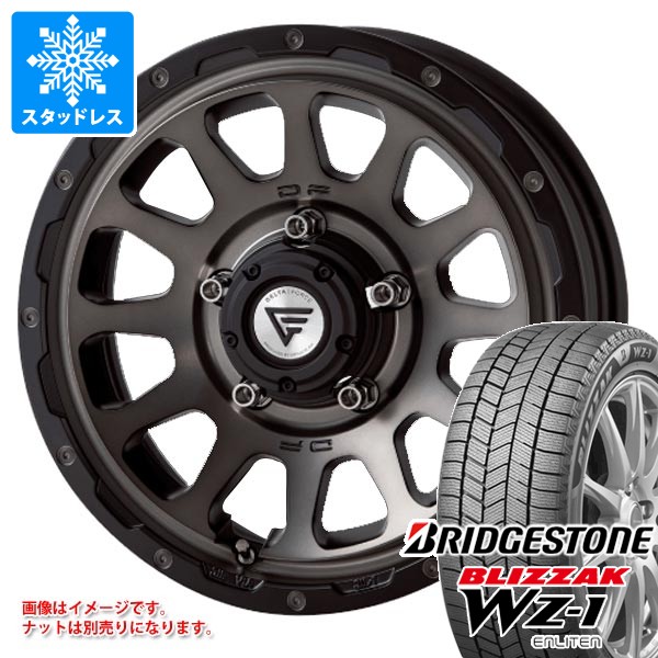 スズキ ジムニー JB64W用 スタッドレス ブリヂストン ブリザック WZ-1 215/70R16 100Q デルタフォース オーバル