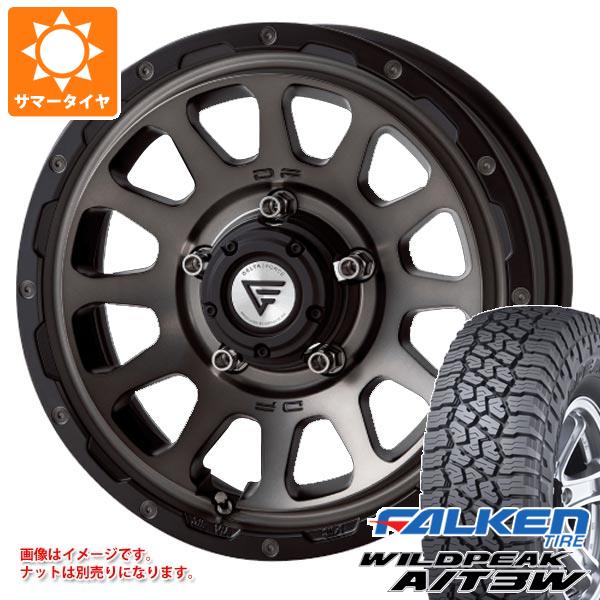 5本セット スズキ ジムニーノマド JC74W用 サマータイヤ ファルケン ワイルドピーク A/T3W LT225/75R16 115/112Q デルタフォース オーバル 6.0-16