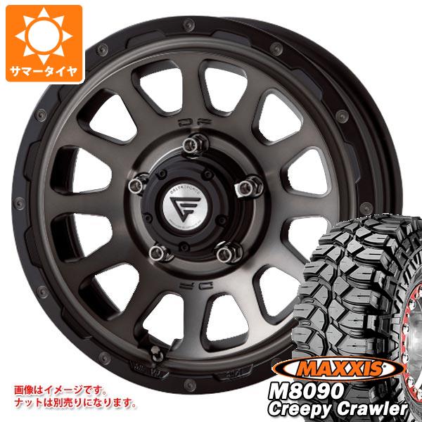 5本セット ジムニー用 サマータイヤ マキシス M8090 クリーピークローラー 6.50-16LT 100K 6PR  デルタフォース オーバル 5.5-16