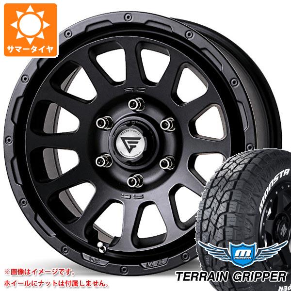 ランドローバー ディフェンダー L663用 サマータイヤ モンスタ テレーングリッパー LT275/55R20 120/117Q ホワイトレター デルタフォース オーバル