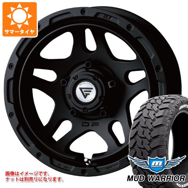 5本セット スズキ ジムニーノマド JC74W用 サマータイヤ モンスタ マッドウォーリアー LT235/70R16 ホワイトレター デルタフォース オーバーランダー 6.0-16
