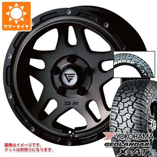 5本セット スズキ ジムニーノマド JC74W用 サマータイヤ ヨコハマ X-AT G016 185/85R16 105/103N LT ホワイトレター デルタフォース オーバーランダー 6.0-16