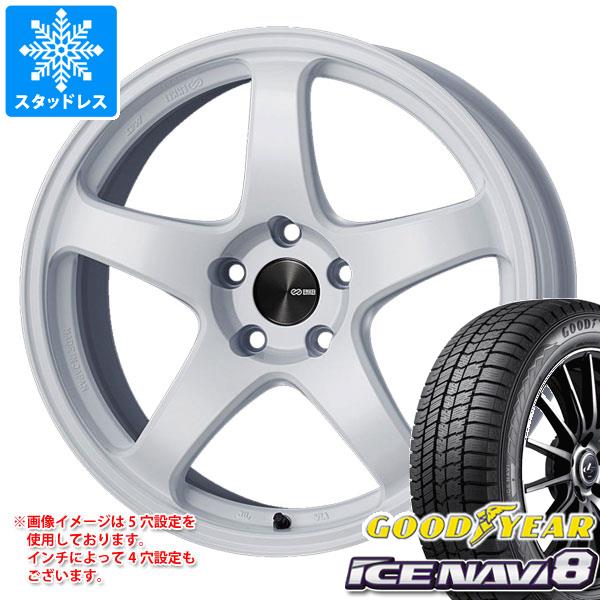 アイスナビ - スタッドレスタイヤ グッドイヤー 8 215/60R17 96Q エンケイ 演奏生産ライン PF05 7.0-17 冬タイヤ、ホイールセット-車、バイク、自転車-タイヤ、ホイール