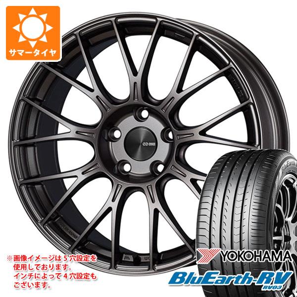2026年製 サマータイヤ 245/45R19 102W XL ヨコハマ ブルーアースRV RV03 エンケイ パフォーマンスライン PFM1 8.5-19