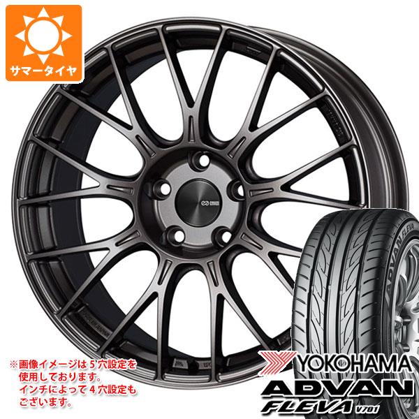 サマータイヤ 235/35R19 91W XL ヨコハマ アドバン フレバ V701 エンケイ パフォーマンスライン PFM1 8.0 19 : papfm1 22959 : タイヤマックス