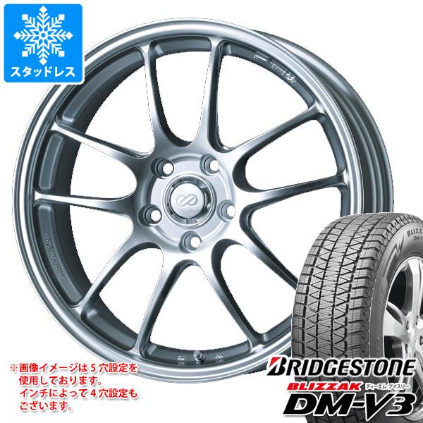 ブリザック - スタッドレスタイヤ ブリヂストン DM-V3 235/60R18 107Q XL エンケイ 演奏生産ライン PF01 7.5-18 タイヤ、ホイール-冬タイヤ、ホイールセット-車、バイク、自転車