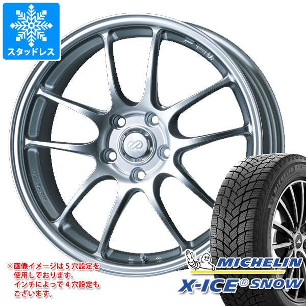 2024年製 スタッドレスタイヤ ミシュラン エックスアイススノー 215/55R17 98H XL エンケイ パフォーマンスライン PF01 7.0 17 : parf01 35435 : タイヤマックス