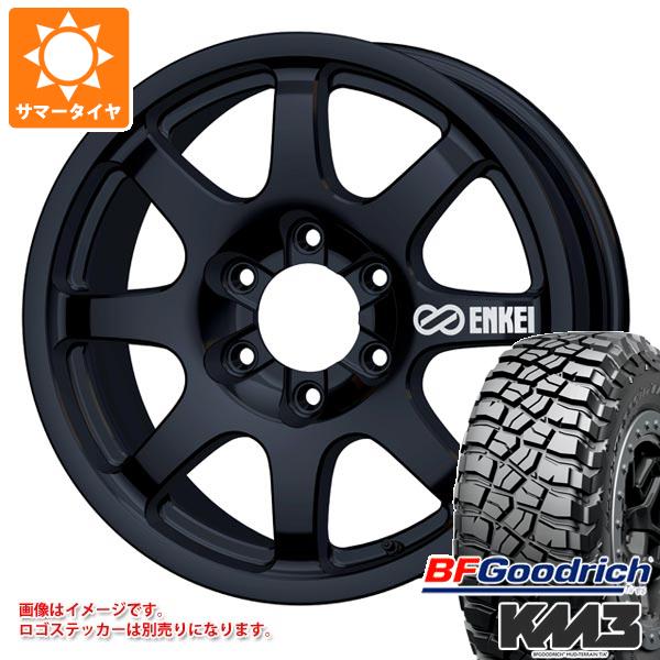 ランドクルーザー250用 サマータイヤ BFグッドリッチ マッドテレーンT/A KM3 LT275/70R18 125/122Q エンケイ オールロード PDT1 8.5-18