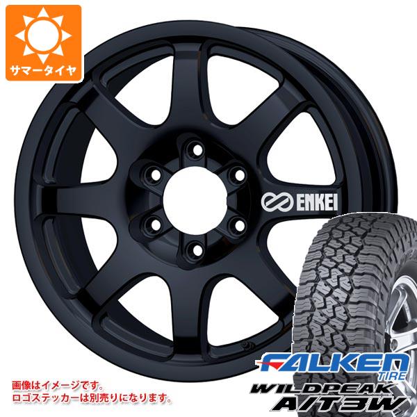 ランドクルーザー300用 サマータイヤ ファルケン ワイルドピーク A/T3W 275/55R20 117T XL  エンケイ オールロード PDT1 9.0-20