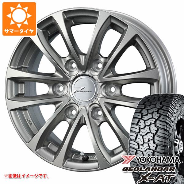 ハイエース 200系用 2024年製 サマータイヤ ヨコハマ ジオランダー X AT G016 LT215/70R16 100/97Q ブラックレター プロディータ HC 6.5 16 :prohc 36857 t80971yt:タイヤマックス