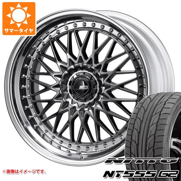 サマータイヤ 245/40R20 99Y XL ニットー NT555 G2 SSR プロフェッサー メッシュ アンダー 8.5 20 :promesu 24091:タイヤマックス