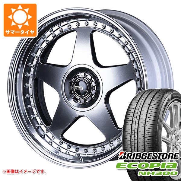 サマータイヤ 215/45R18 93W XL ブリヂストン エコピア NH200 SSR プロフェッサー SP6 アンダー 7.5-18