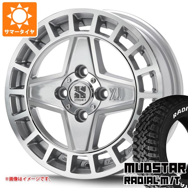 MLJ スズキ キャリイ DA16T用 サマータイヤ マッドスター ラジアル M/T