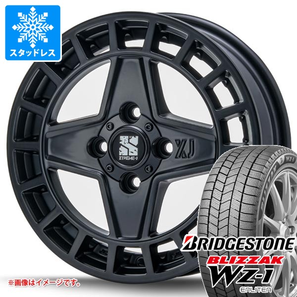 ブリザック - ダイハツ ハイゼットトラック S500系用 スタッドレス ブリヂストン WZ-1 165/65R14 79Q MLJ エクストリームJ クアッド タイヤ、ホイール-自動車-車、バイク、自転車