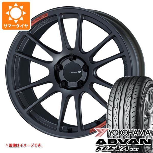 サマータイヤ 225/50R18 99W XL ヨコハマ アドバン フレバ V701 エンケイ レーシング レボリューション GTC01RR 8.0-18