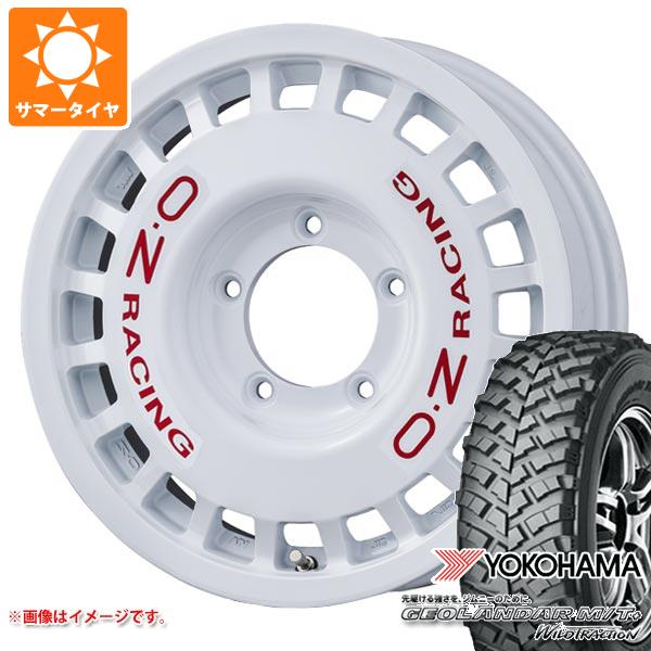 OZ Racing - 5本仕掛ける スズキ ジムニー用 朱夏タイア ヨコハマ ジオランダー M/T+ G001J 195R16C 104/102Q OZ ラリーレーシング 4x4 5.5-16 タイヤ、ホイール-車、バイク、自転車-夏タイヤ、ホイールセット