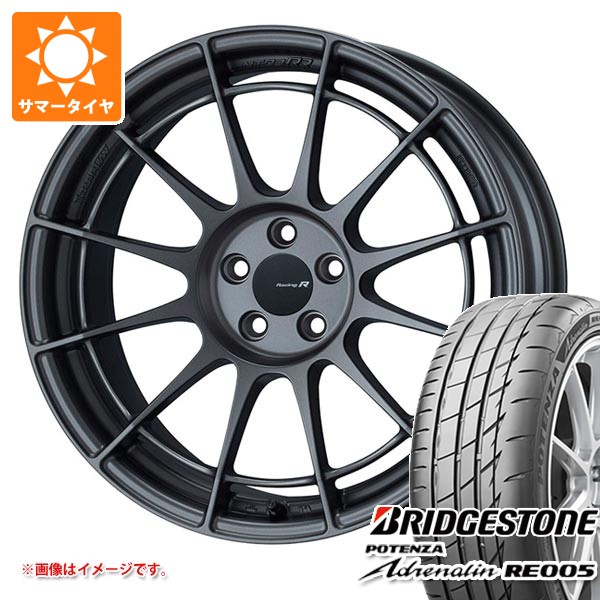 サマータイヤ 235/50R18 101Y XL ブリヂストン ポテンザ アドレナリン RE005 エンケイ レーシング レボリューション NT03RR 8.0-18