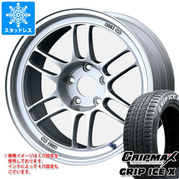 スタッドレスタイヤ グリップマックス グリップアイスエックス 185/60R16 86T ホワイトレター エンケイ レーシング RPF1 7.0 16 :rarpf1 37330:タイヤマックス