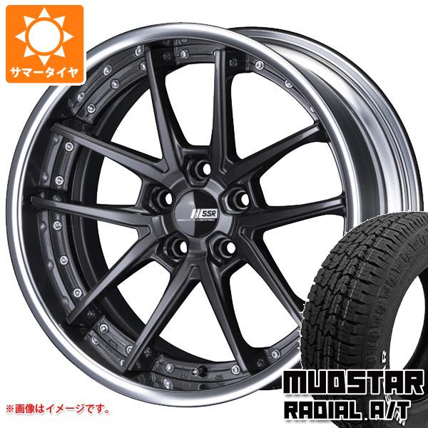 サマータイヤ 225/55R18 98T マッドスター ラジアル A/T ホワイトレター SSR ライナー タイプ10R 8.0-18