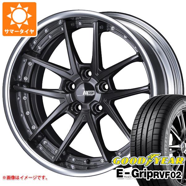 サマータイヤ 225/45R18 95W XL グッドイヤー エフィシエントグリップ RVF02 SSR ライナー タイプ10R 8.0-18