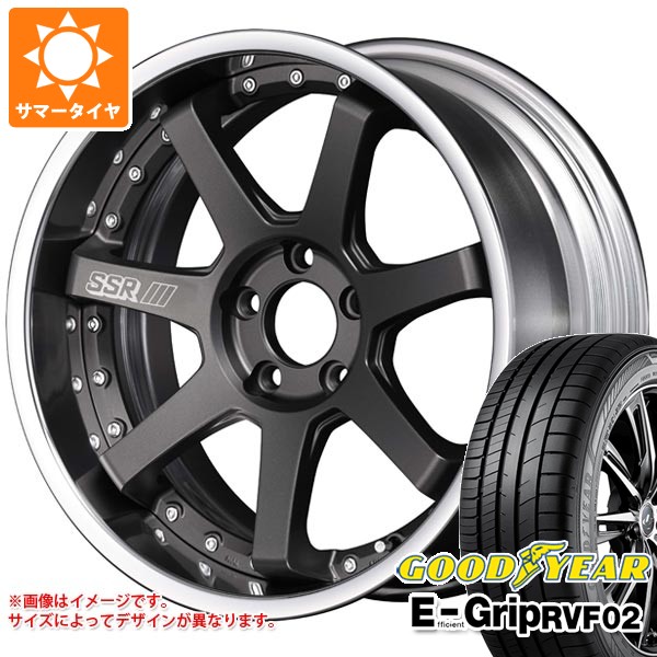 サマータイヤ 245/45R19 102W XL グッドイヤー エフィシエントグリップ RVF02 SSR ライナー タイプ7R 8.5-19