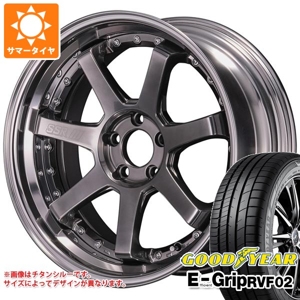 サマータイヤ 245/45R19 102W XL グッドイヤー エフィシエントグリップ RVF02 SSR ライナー タイプ7S 8.5-19
