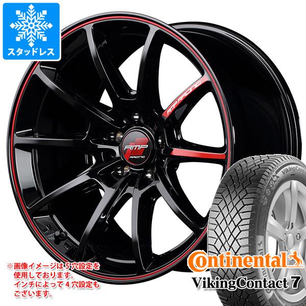 スタッドレスタイヤ コンチネンタル バイキングコンタクト7 225/50R18 99T XL RMP レーシング R25 7.5 18 :rmpr25 29780:タイヤマックス