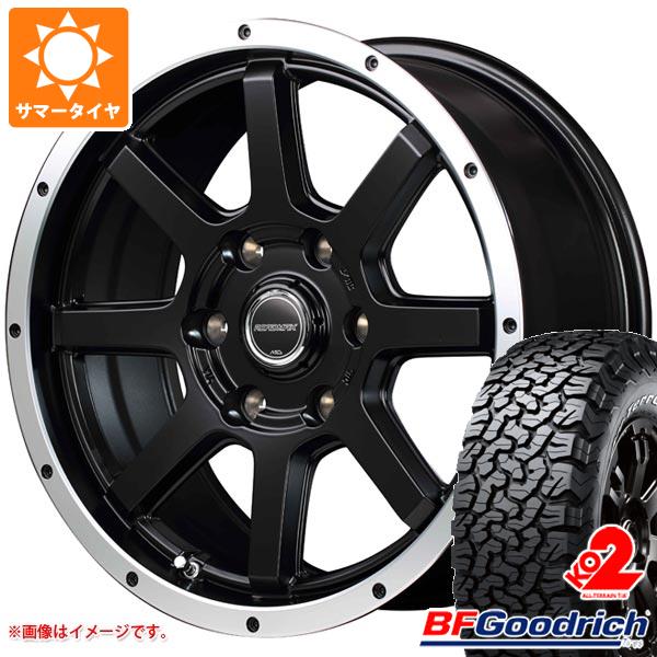 デリカD5用 サマータイヤ BFグッドリッチ オールテレーンT/A KO2 LT225/75R16 115/112S ホワイトレター ロードマックス WF 8 7.0 16 :rmwf85 19592 m83963tb:タイヤマックス