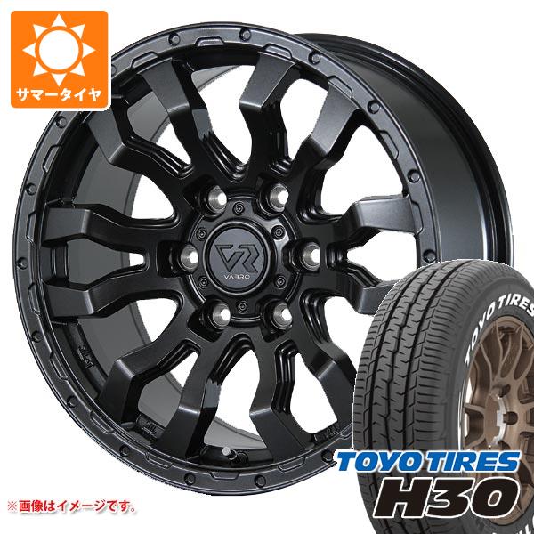 ハイエース 200系用 サマータイヤ トーヨー H30 195/80R15 107/105N ホワイトレター ヴァブロ RR 01 6.0 15 :rr01gmh 39889 t80741yt:タイヤマックス