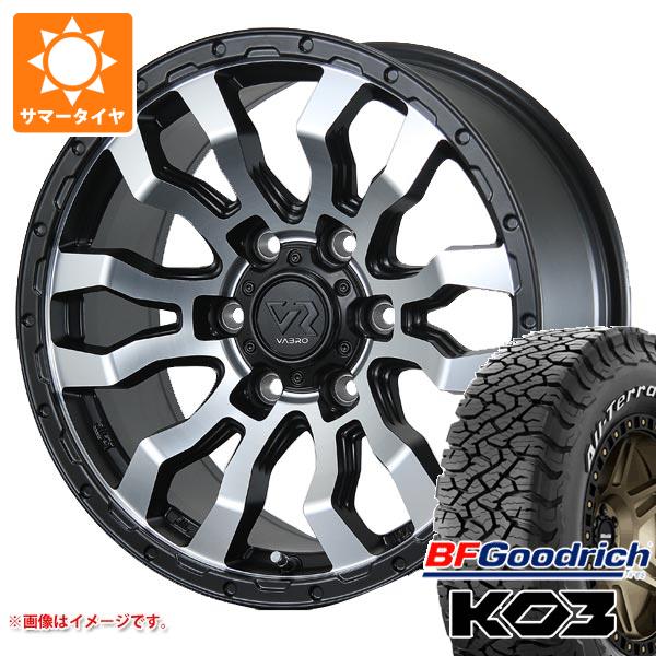 オールテレーン - トヨタ 地びたクルーザー300用 朱夏タイア BF好ましい金持ち T/A KO3 LT265/65R18 117/114S 白いこと雁の使い ヴァブロ RR-01 7.5-18 車、バイク、自転車-自動車