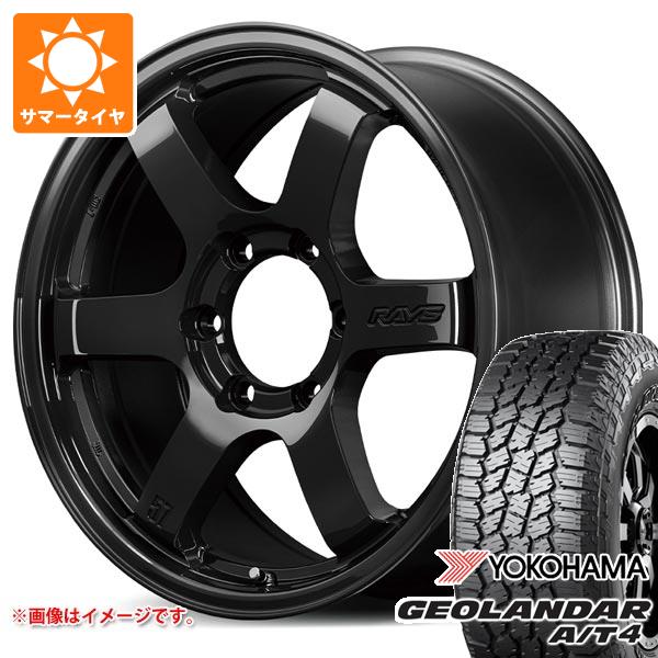 RAYS - トヨタ 地びたクルーザー300用 朱夏タイア ヨコハマ ジオランダー A/T4 G018 LT265/65R18 122/119S アウトラインホワイトレター レイズ RS 57DR-X 8.5-18 車、バイク、自転車-夏タイヤ、ホイールセット-タイヤ、ホイール