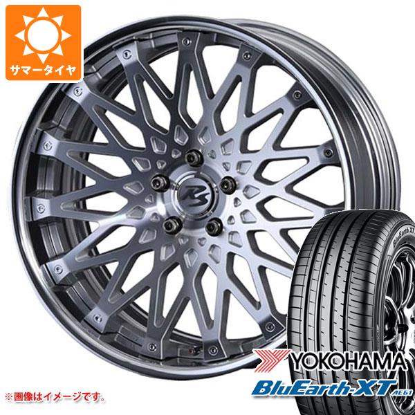 40系アルファード用 サマータイヤ ヨコハマ ブルーアースXT AE61 225/55R19 99V  クリムソン RS CV ワイヤー 8.0-19｜tiremax