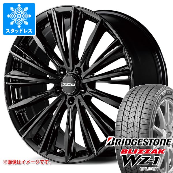 トヨタ 40系アルファード用 スタッドレス ブリヂストン ブリザック WZ-1 245/45R20 103Q XL レイズ RS ヴォウジェ
