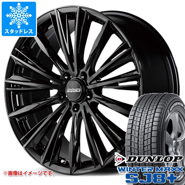 トヨタ クラウン スポーツ 36系用 スタッドレス ダンロップ ウインターマックス SJ8 プラス 235/55R19 101Q レイズ RS ヴォウジェ
