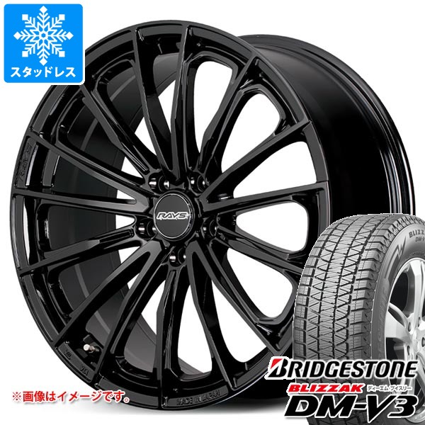 レクサス NX 20系用 スタッドレス ブリヂストン ブリザック DM-V3 235/50R20 104Q XL レイズ RS ヴォウジェ SE