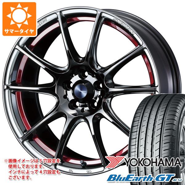 サマータイヤ 225/40R18 92W XL ヨコハマ ブルーアースGT AE51 ウェッズスポーツ SA 25R 7.5 18 :sa25rr 31270:タイヤマックス