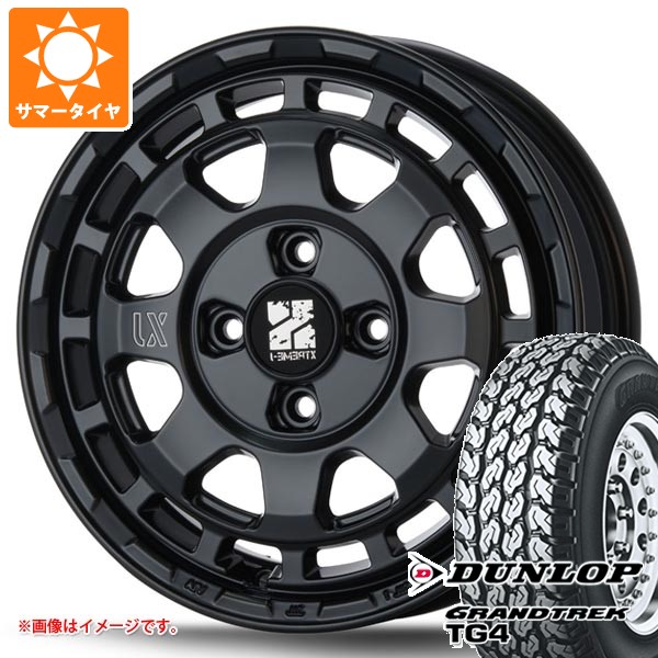 MLJ サマータイヤ 165R14 6PR ダンロップ グラントレック TG4 (165 