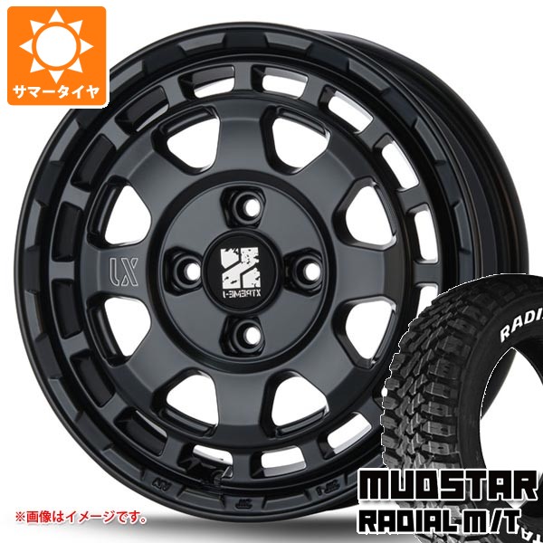 MLJ スズキ キャリイ DA16T用 サマータイヤ マッドスター ラジアル M/T