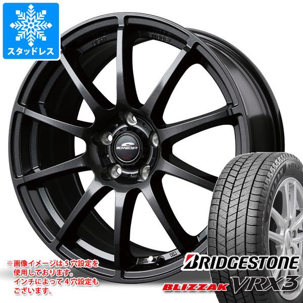 スタッドレスタイヤ ブリヂストン ブリザック VRX3 235/45R18 94Q シュナイダー スタッグ 8.0 18 : schstdg 37495 : タイヤマックス